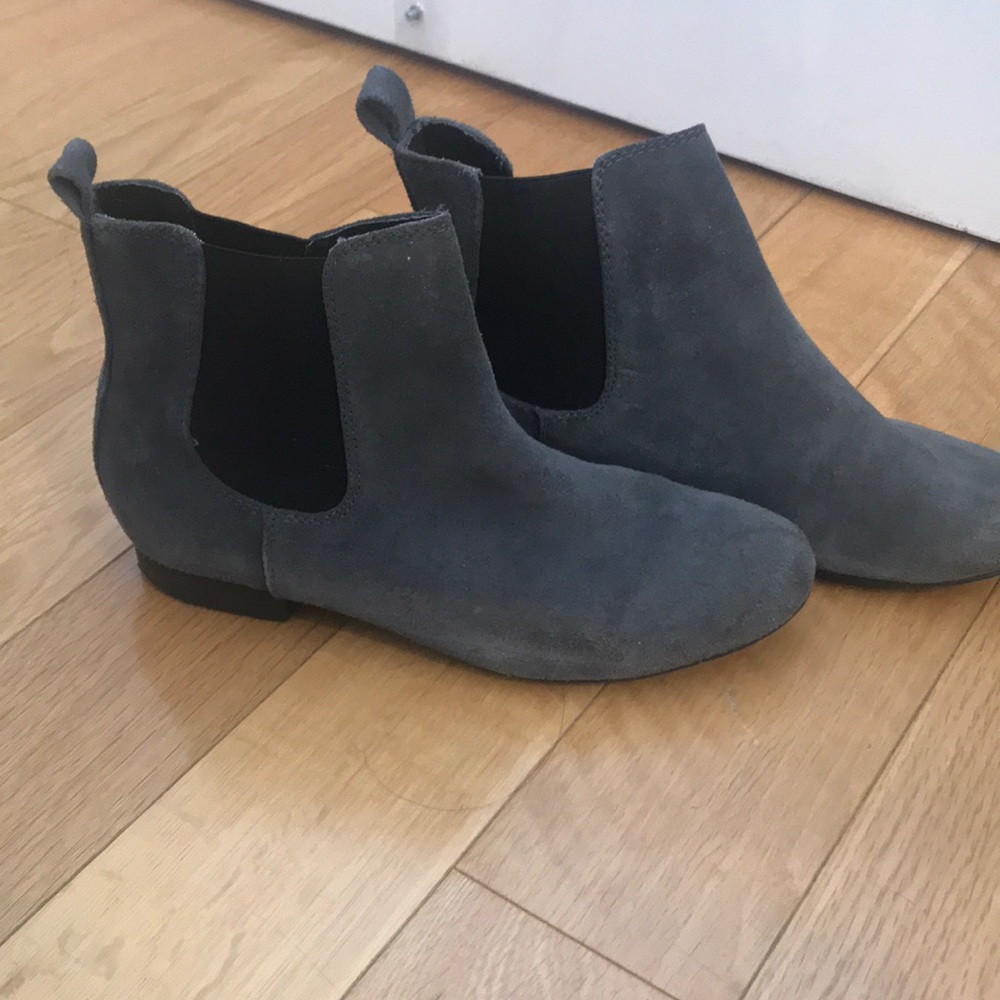 Gray Booties